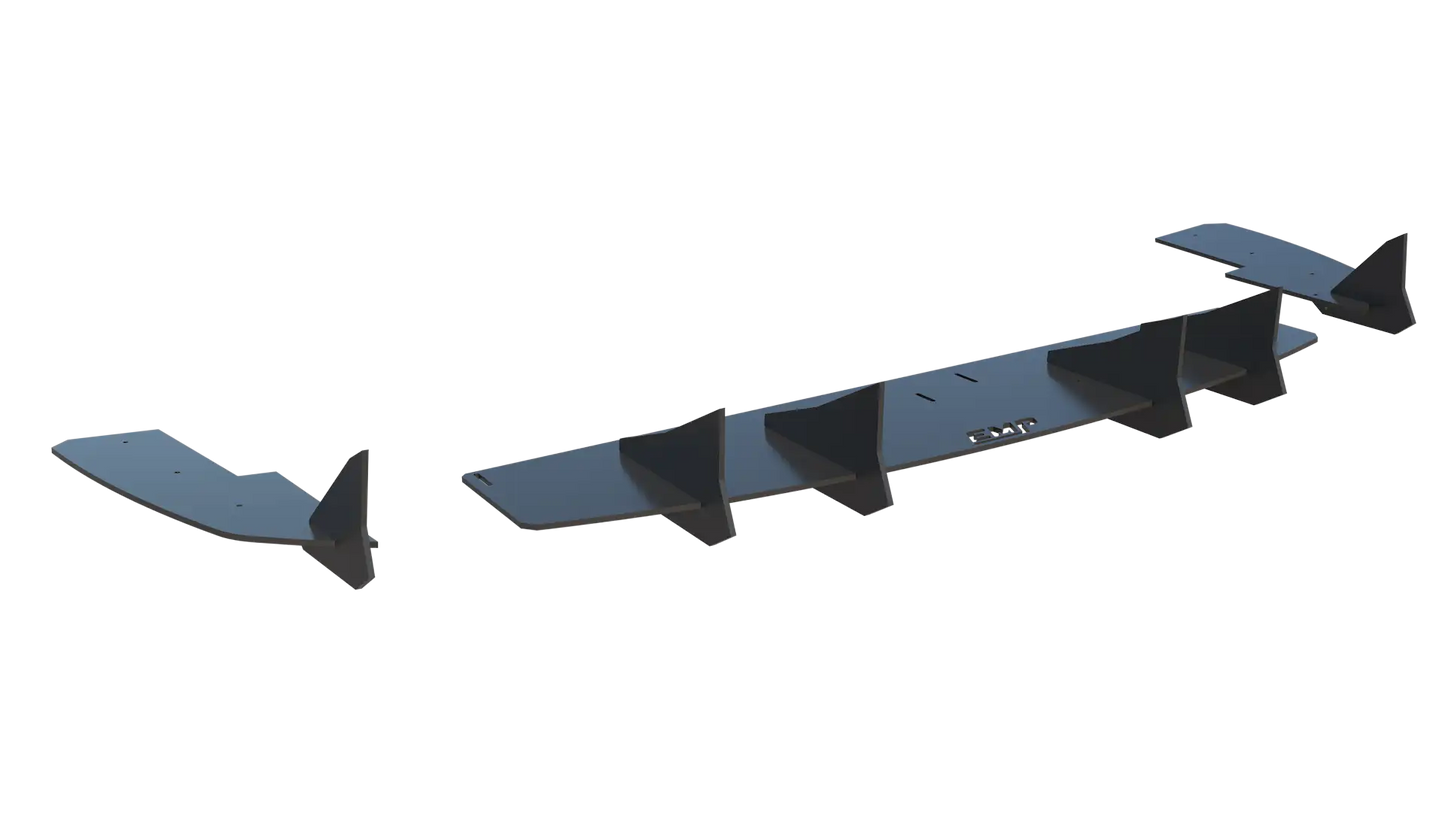 2015-23 S550 Mustang EMP Rear Diffuser V3
