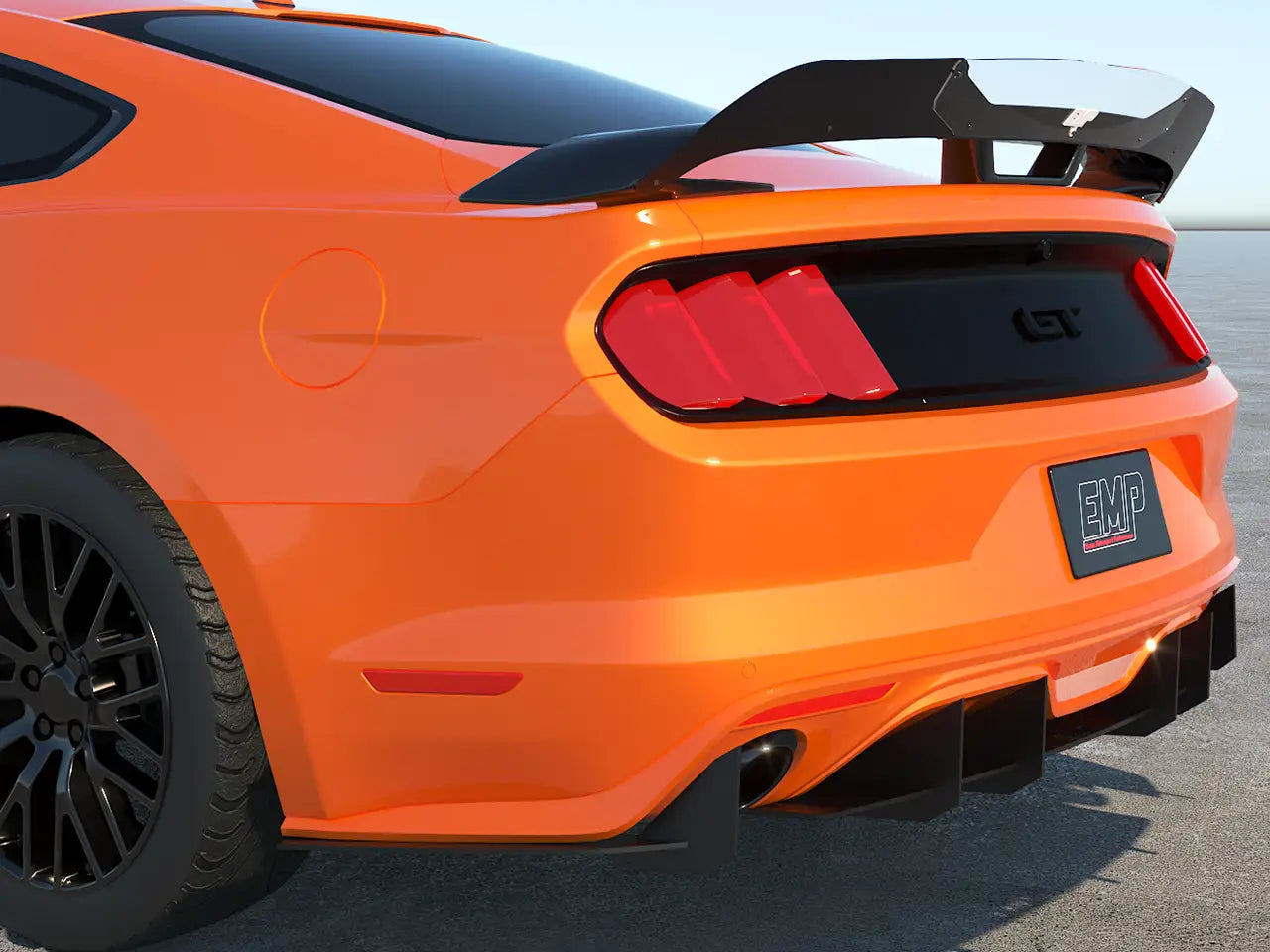 2015-23 S550 Mustang EMP Rear Diffuser V2
