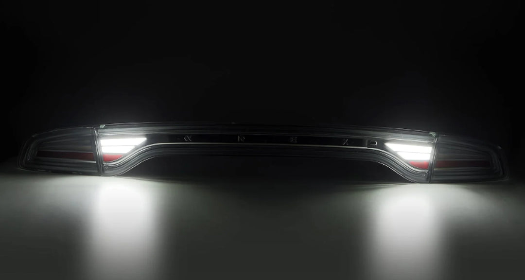 2015-23 Dodge Charger MKII NOVA-Series Prismatic LED Tail Lights Black (ETA late Jul)