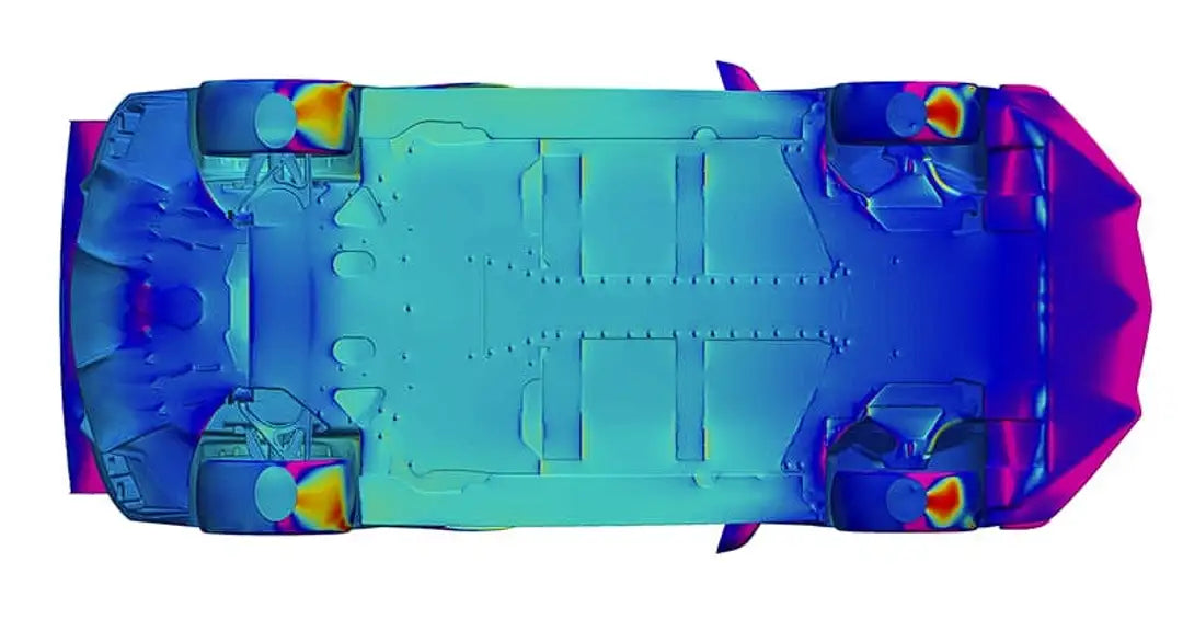 C8 Corvette Carbon Fiber Rear Diffuser