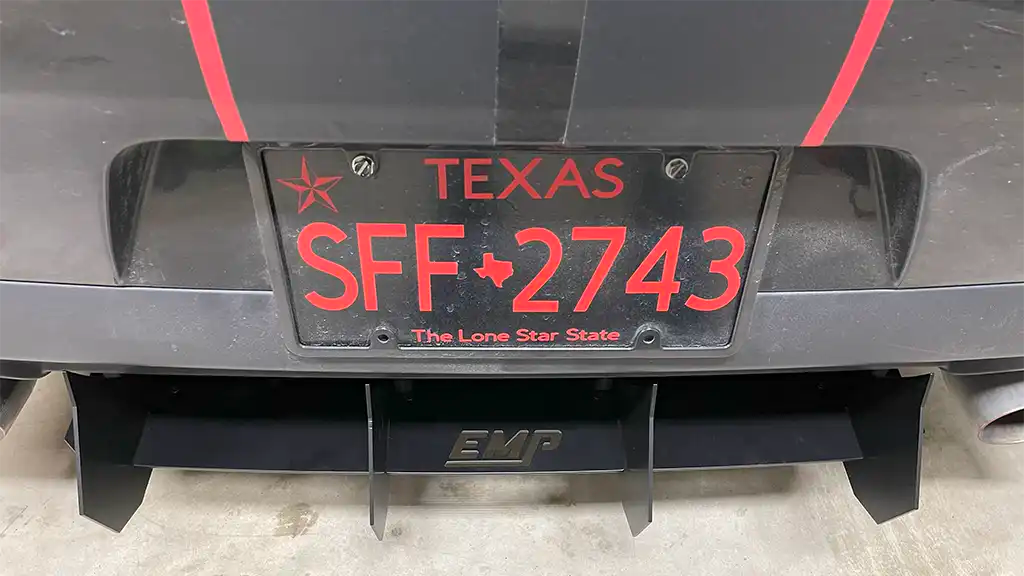 2015-23 Challenger EMP Difusor trasero V1