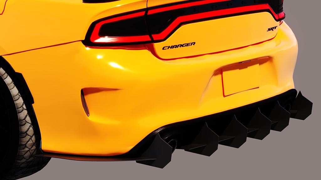 2015-23 Charger EMP Rear Diffuser
