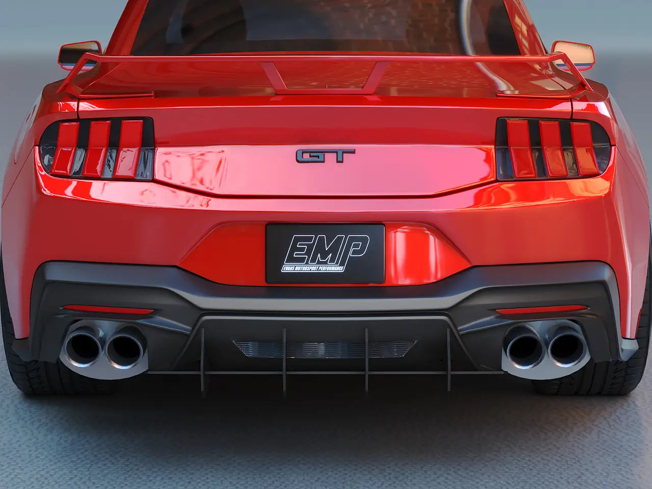 2024+ S650 Mustang EMP Difusor trasero V1
