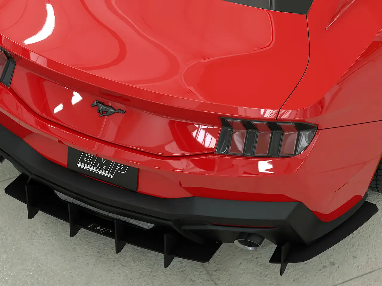 2024+ S650 Mustang EMP Rear Diffuser V2