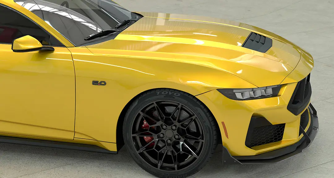 2024+ S650 Mustang EMP Front Air Splitter w/ or w/o Wings