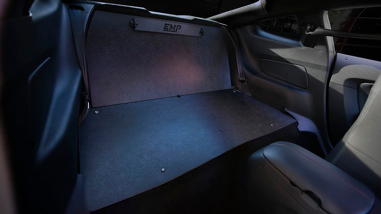 2015-23 S550 Mustang EMP Rear Seat Delete Kits
