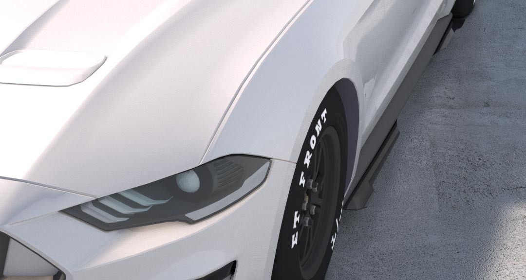 2015-24 S550 S650 Mustang EMP Aluminum or ABS Side Skirts