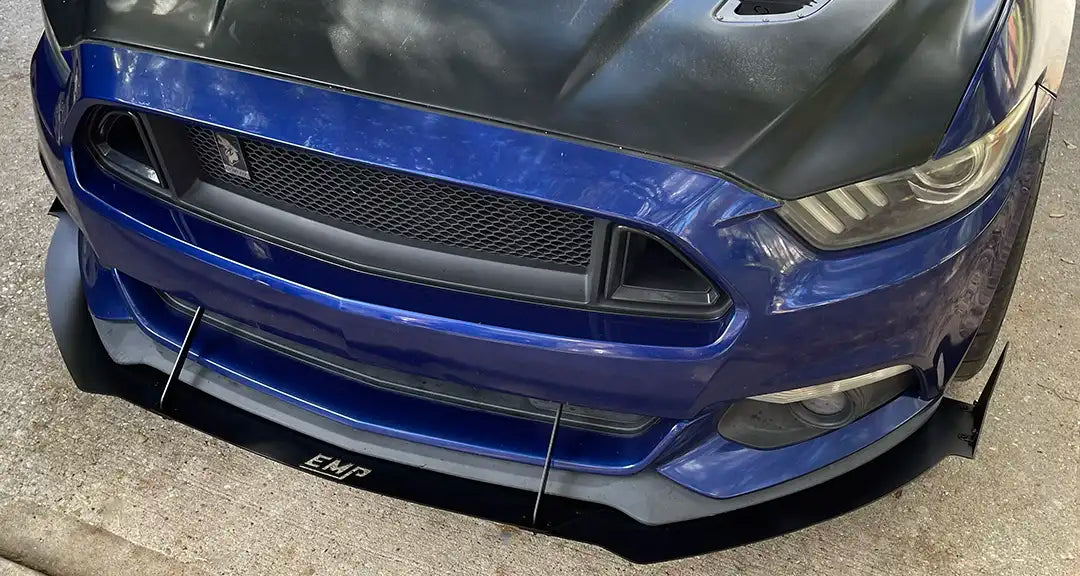 2015-17 S550 Mustang EMP Aluminum Front Air Splitter