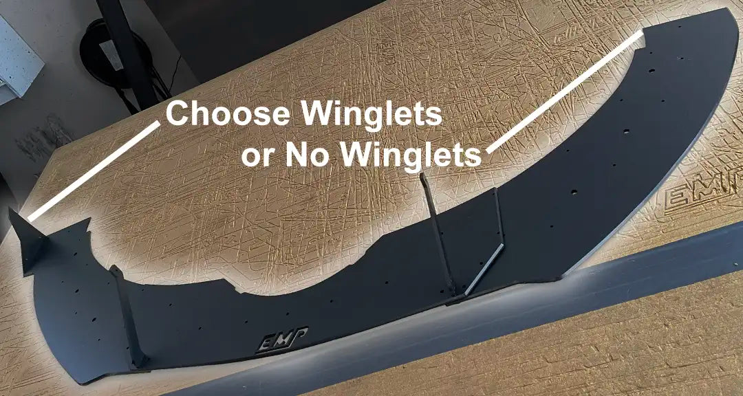 2015-17 S550 Mustang EMP HDPE Front Air Splitter