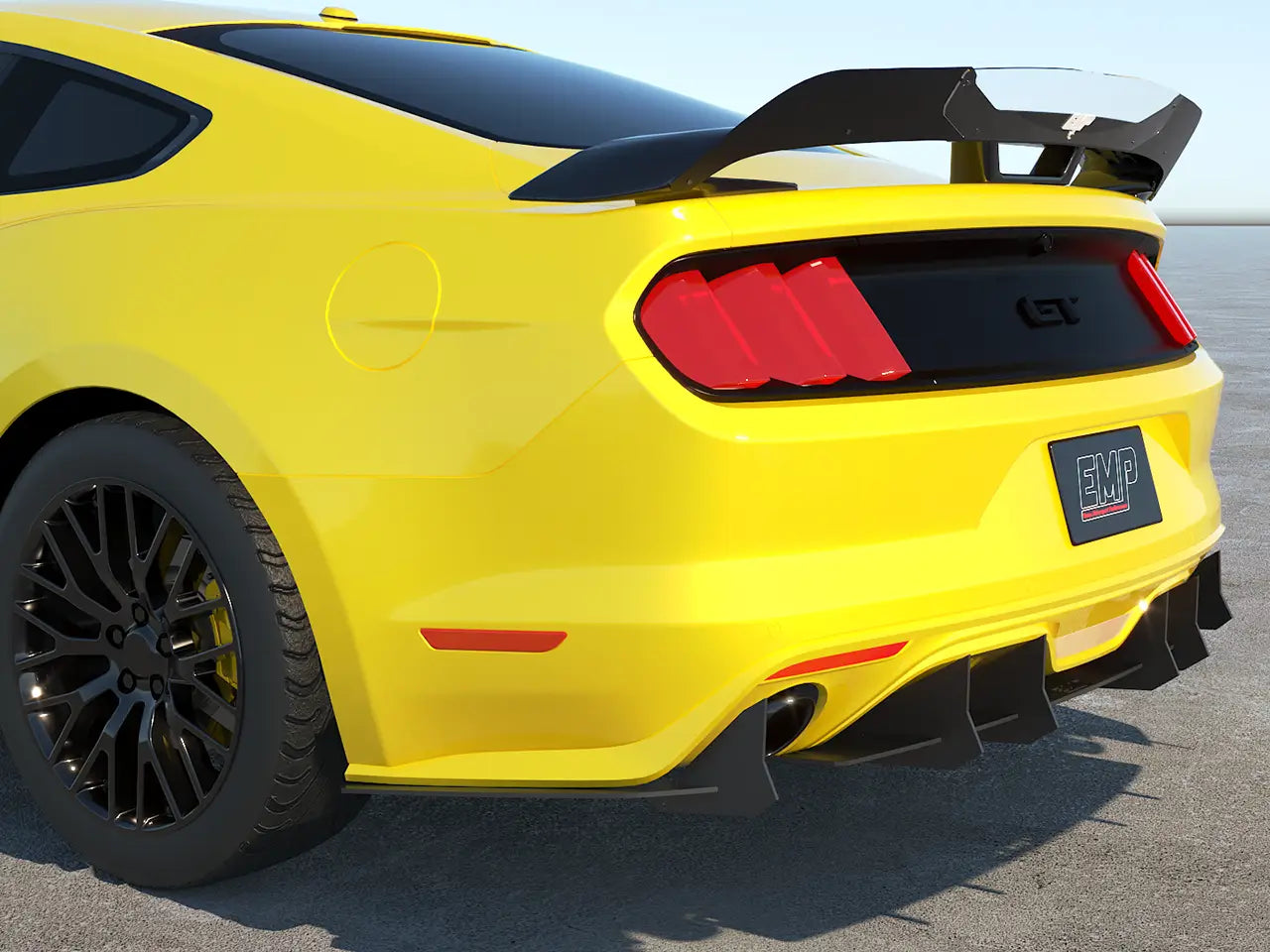 2015-23 S550 Mustang EMP Rear Diffuser V3
