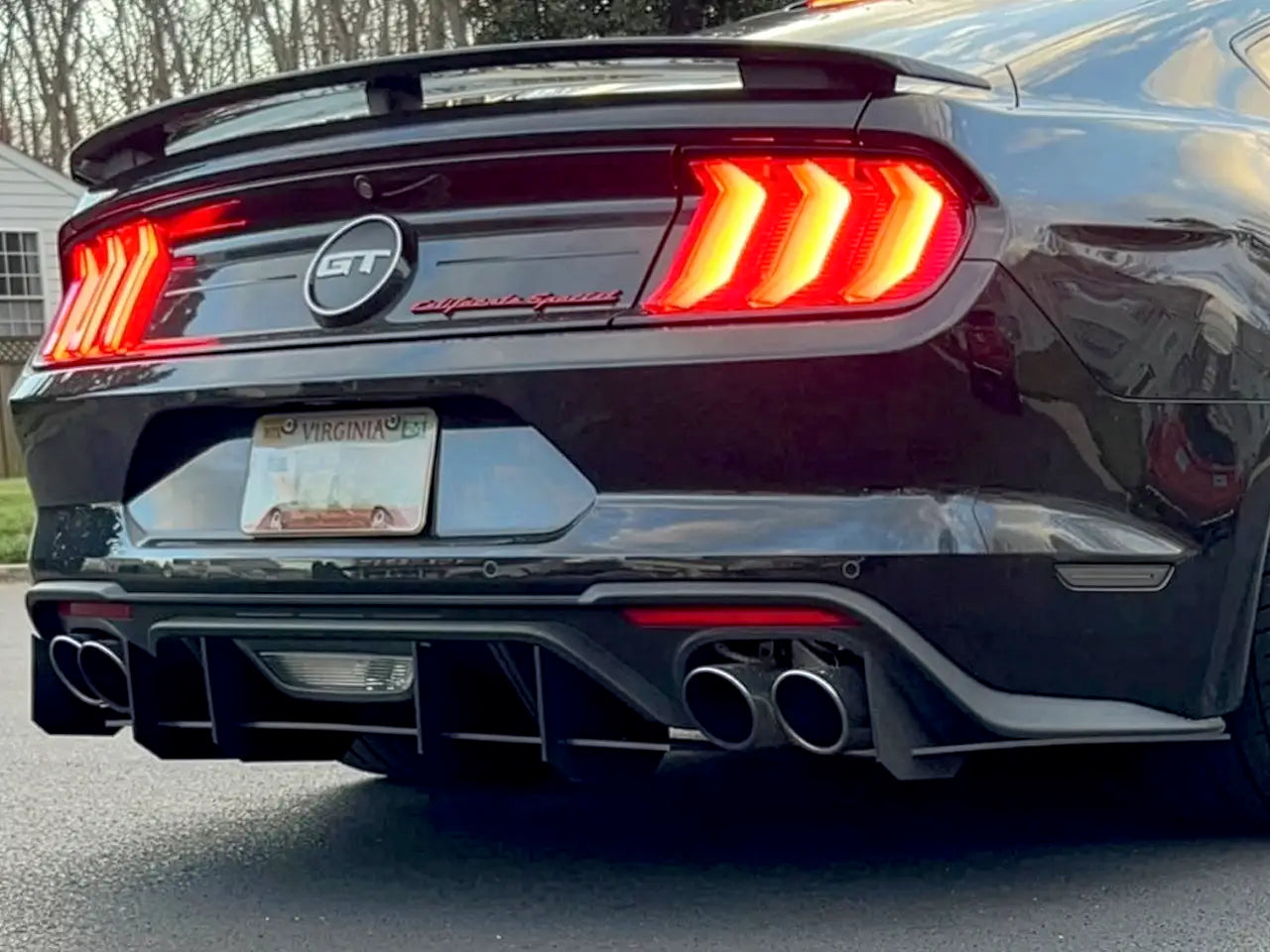 2015-23 S550 Mustang EMP Rear Diffuser V2