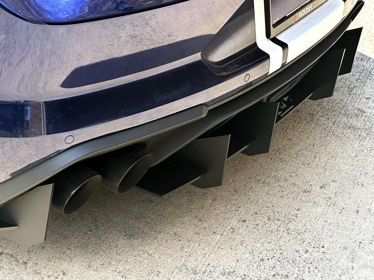 2015-23 S550 Mustang EMP Rear Diffuser V2