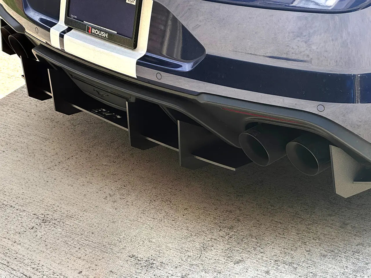 2015-23 S550 Mustang EMP Rear Diffuser V2