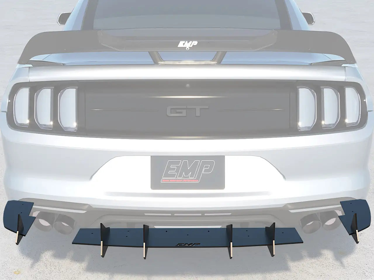 2015-23 S550 Mustang EMP Rear Diffuser V3