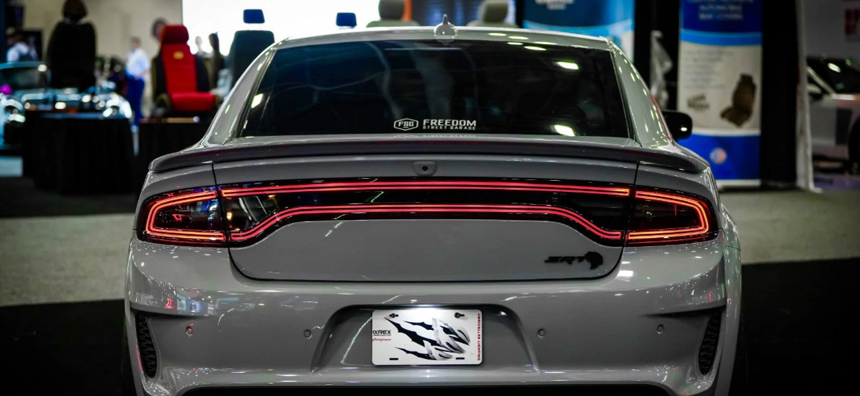 2015-23 Dodge Charger MKII NOVA-Series Prismatic LED Tail Lights Chrome