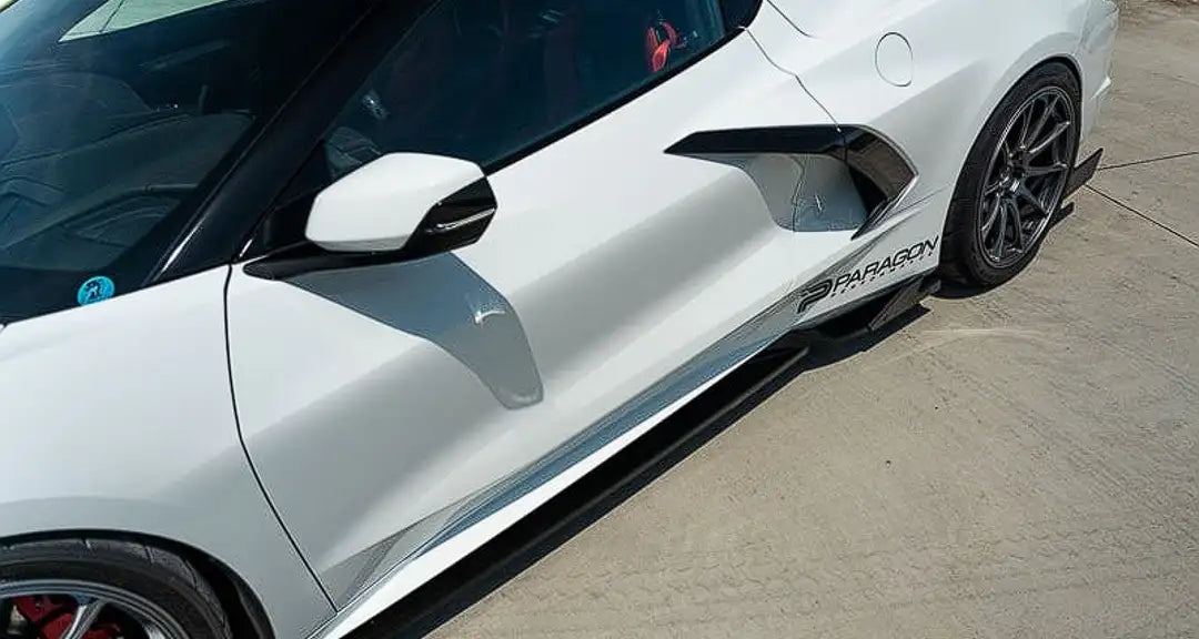 C8 Corvette 4pc Body Kit - Carbon Flash - Winglet