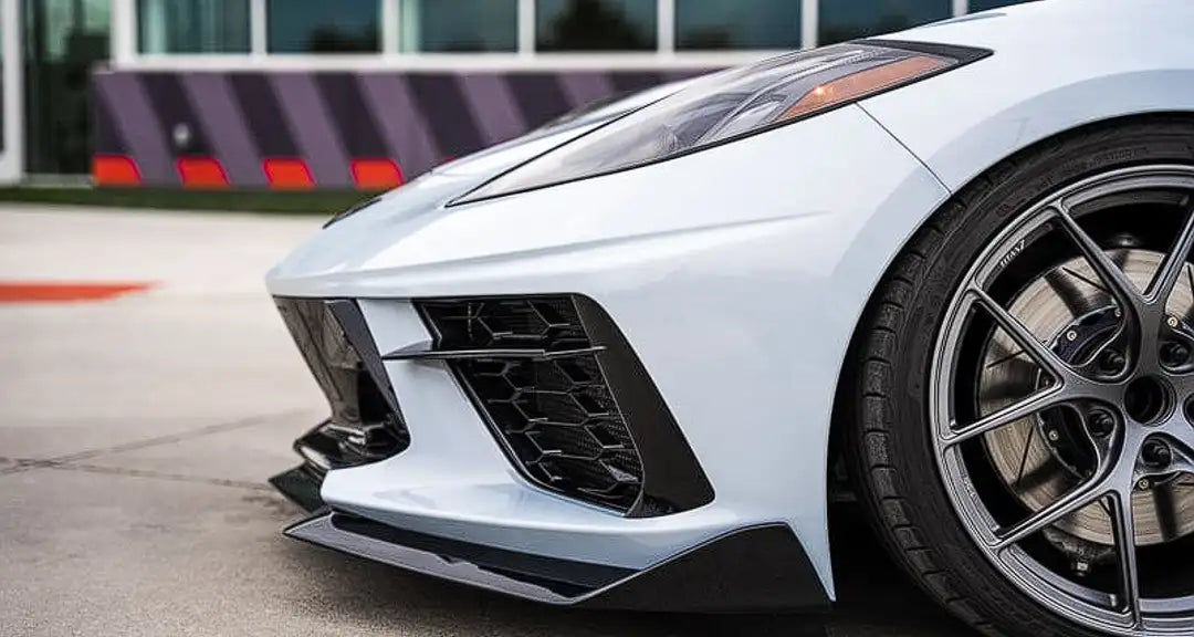 C8 Corvette 5VM Style Carbon Flash Front Lip/Spoiler