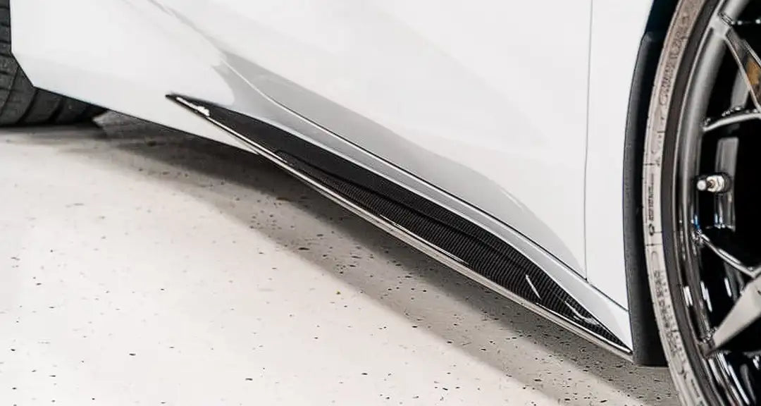 C8 Corvette Carbon Fiber Rocker Panel Extensions – EMP.Parts