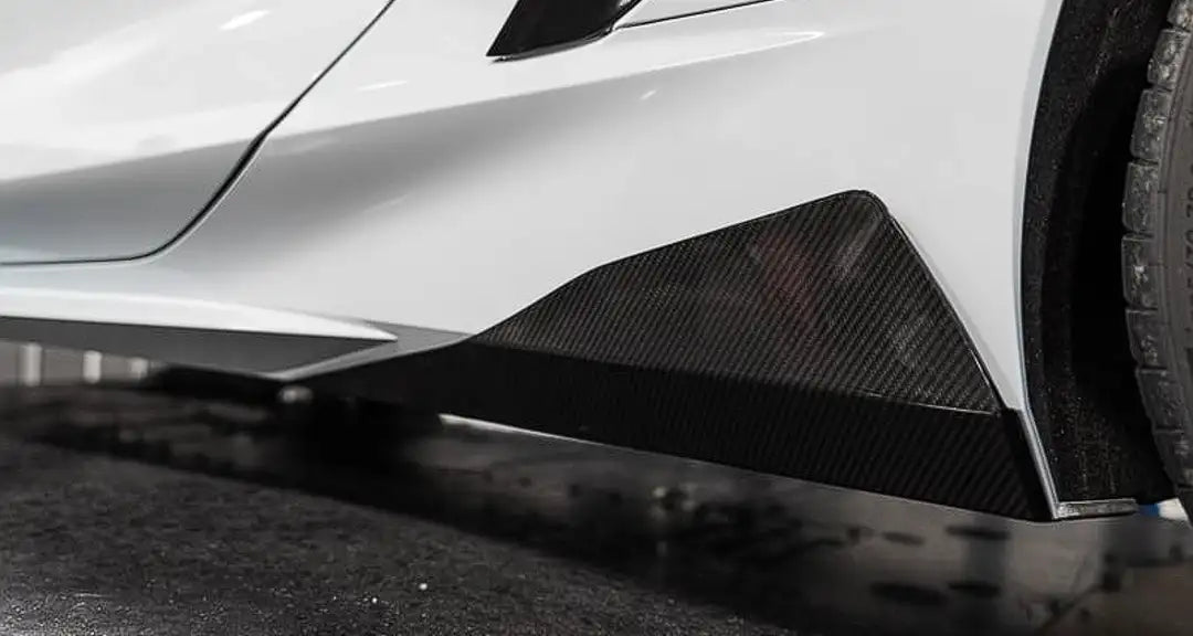 C8 Corvette Carbon Flash Rocker Winglets