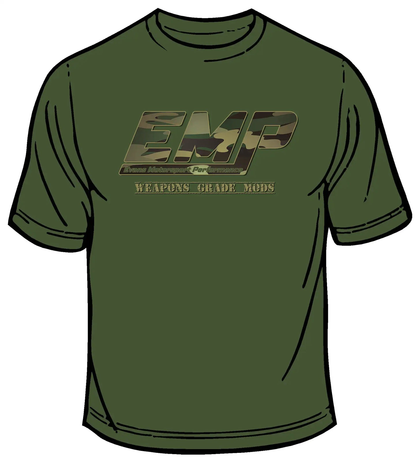 EMP T-Shirt - Camo Logo
