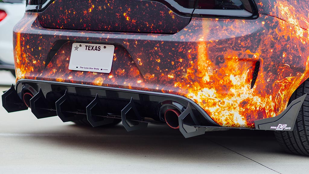 2015-23 Dodge Charger EMP Rear Diffuser – EMP.Parts