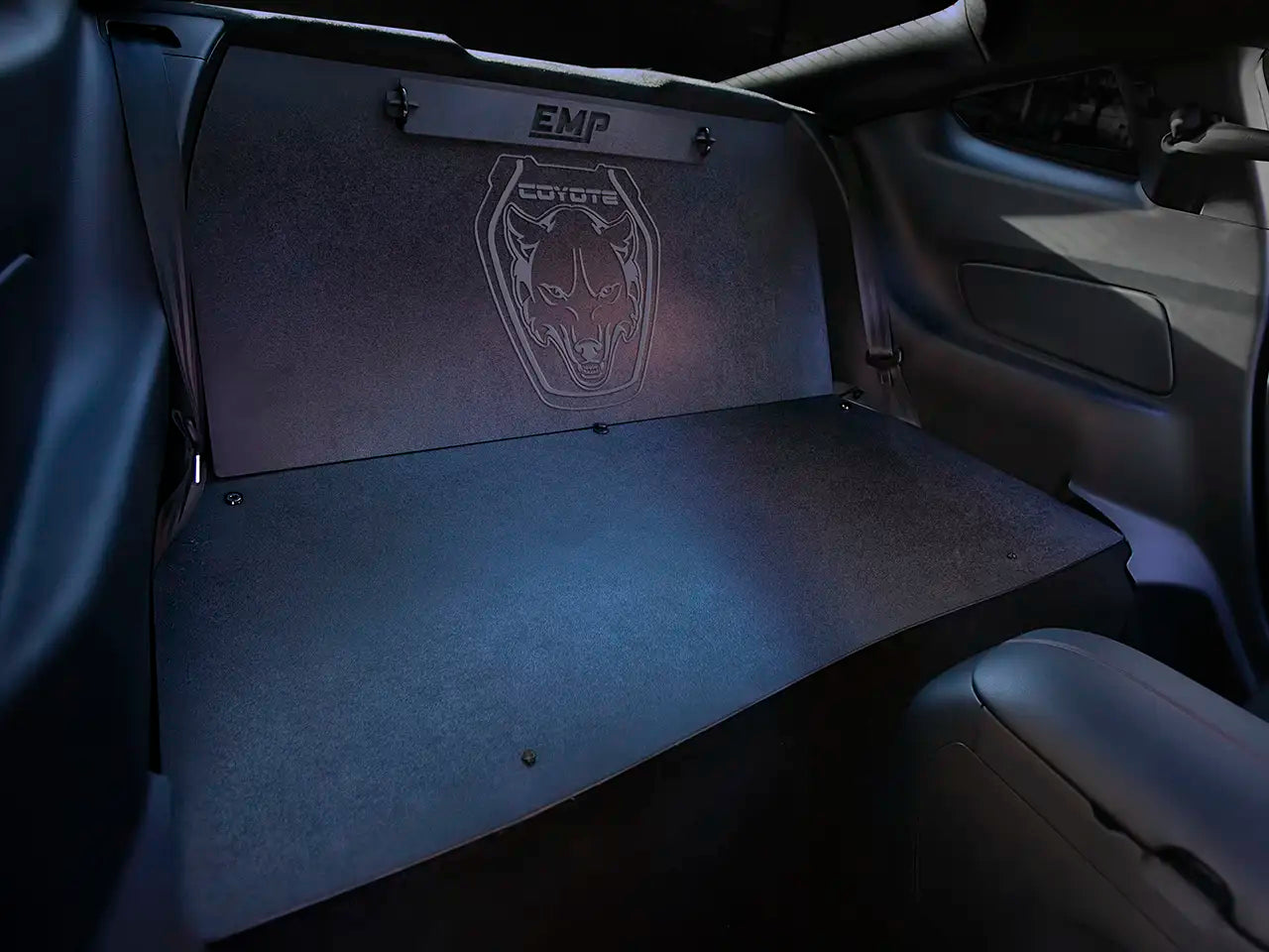 2015-23 S550 Mustang Dark Coyote EMP Rear Seat Delete Kit