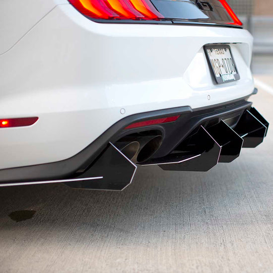 2015-23 S550 Mustang EMP Aluminum Rear Diffuser – EMP.Parts