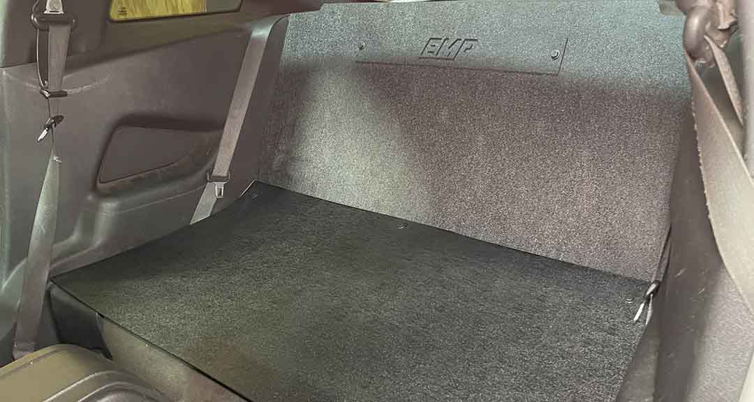 2005-14 S197 Mustang EMP Rear Seat Delete Kits