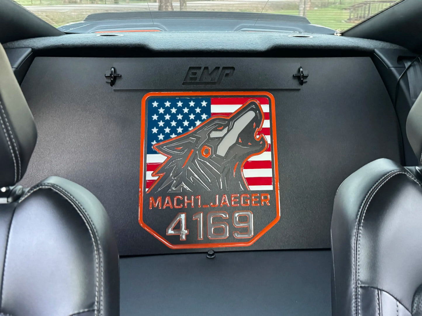 2015-23 S550 Mustang EMP Customized Rear Seat Delete