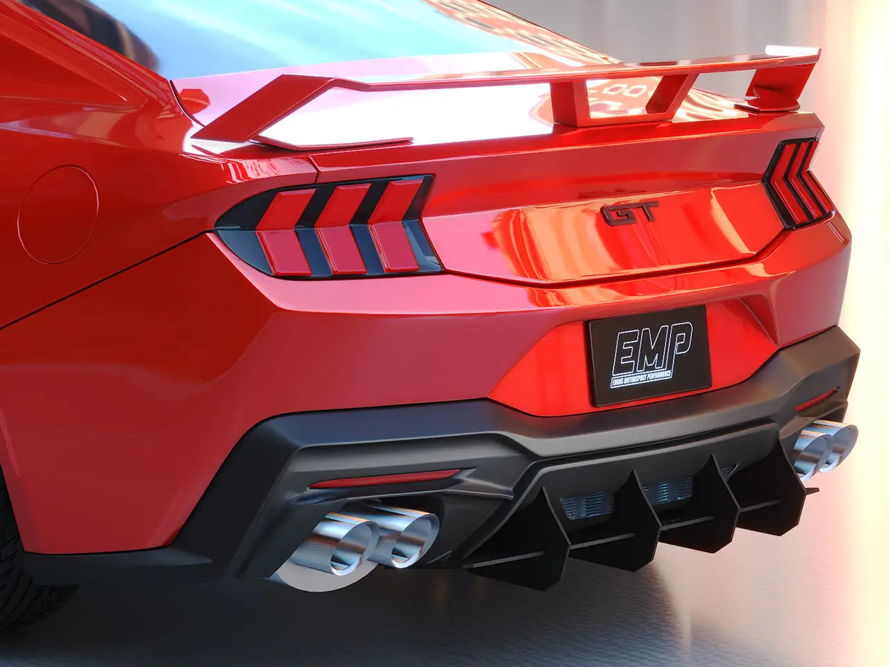 2024+ S650 Mustang EMP Difusor trasero V1