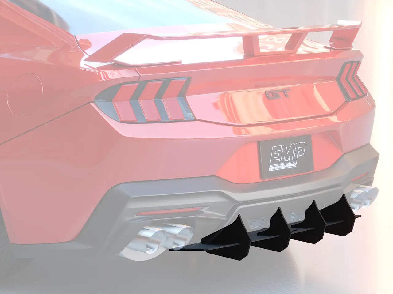 2024+ S650 Mustang EMP Rear Diffuser V1 CENTER SECTION ONLY