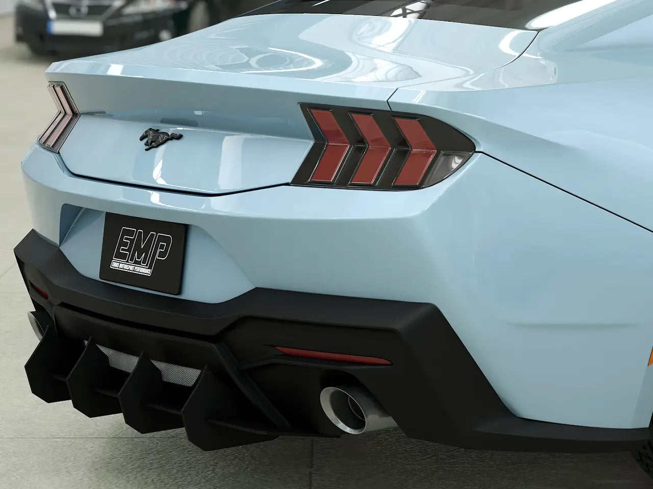 2024+ S650 Mustang EMP Rear Diffuser V1 CENTER SECTION ONLY