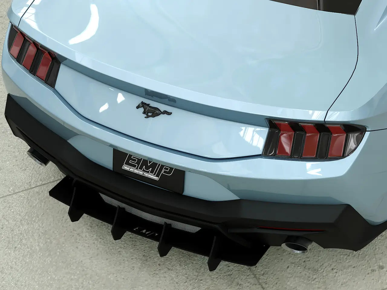 2024+ S650 Mustang EMP Difusor trasero V1