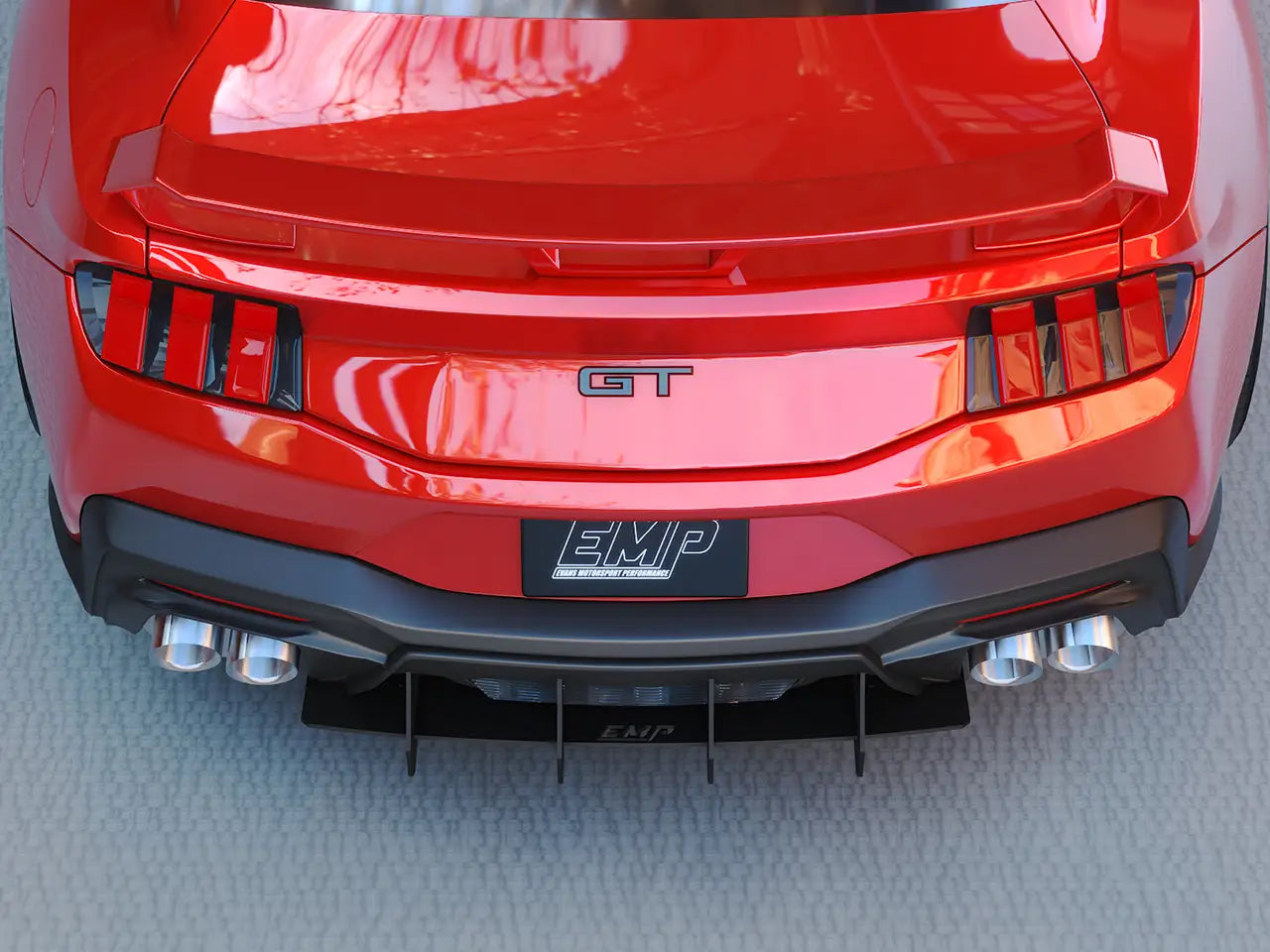 2024+ S650 Mustang EMP Difusor trasero V1