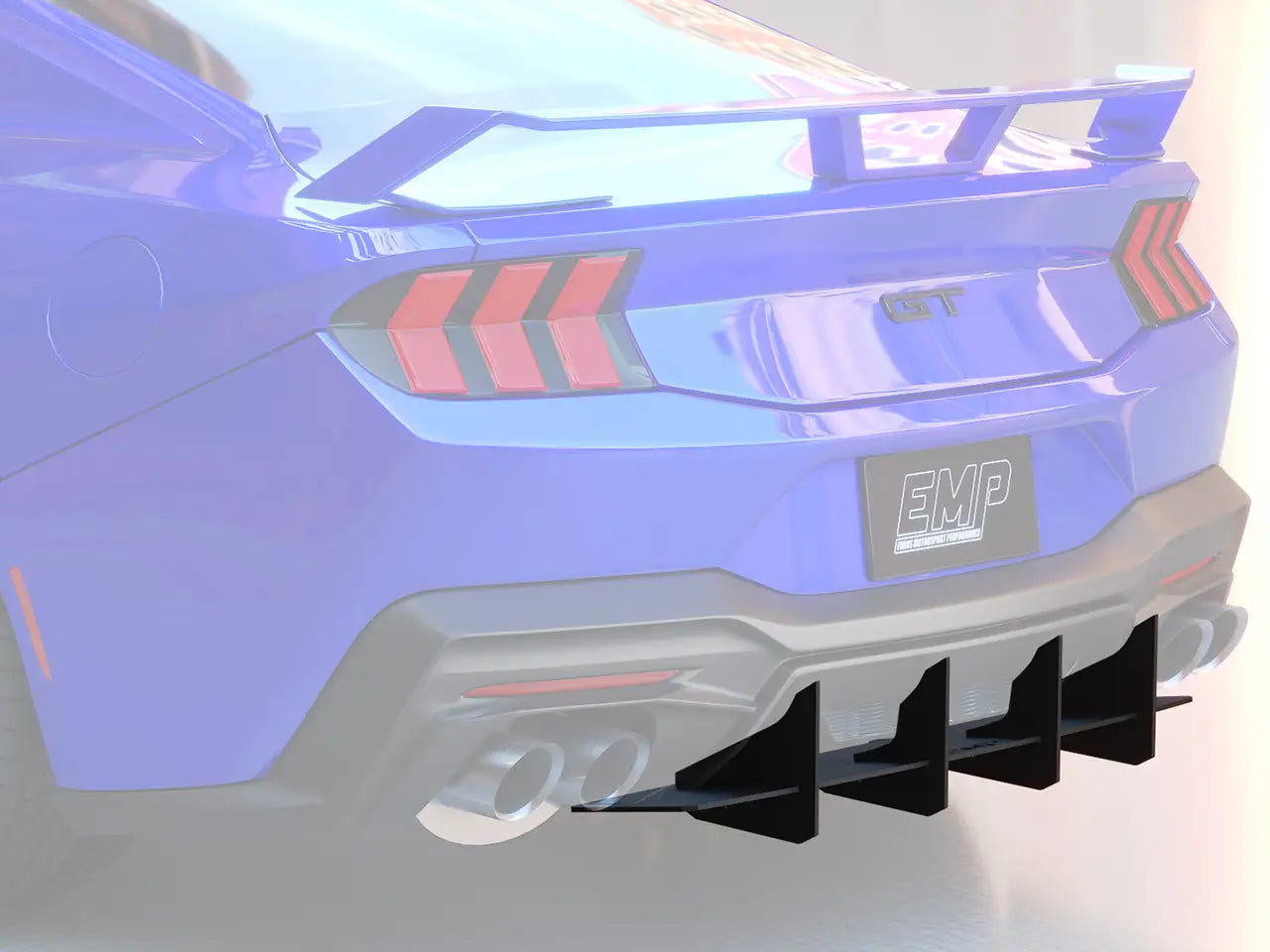 2024+ S650 Mustang EMP Rear Diffuser V2 CENTER SECTION ONLY