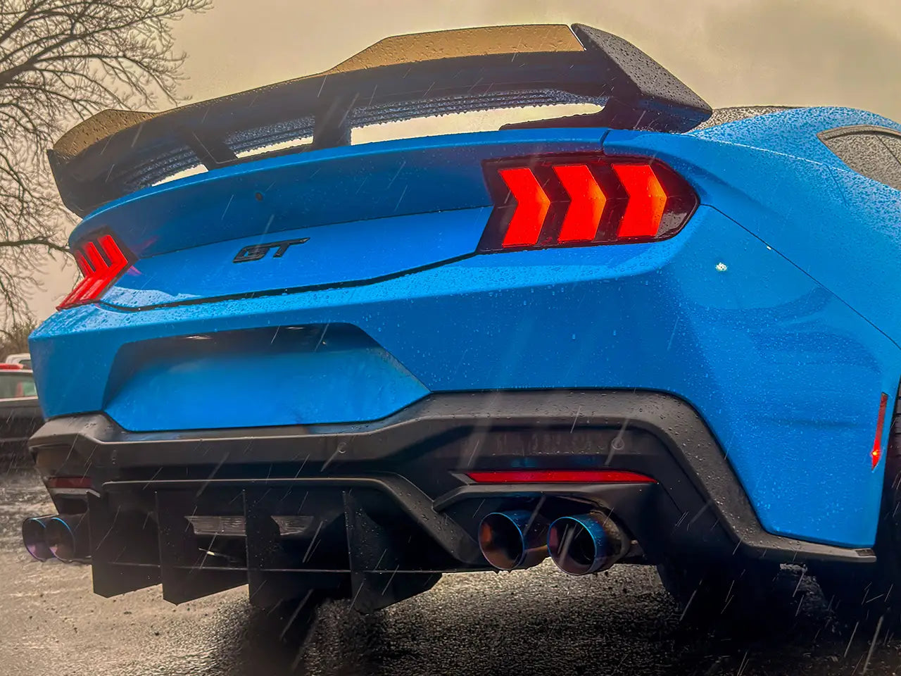 2024+ S650 Mustang EMP Rear Diffuser V2 CENTER SECTION ONLY