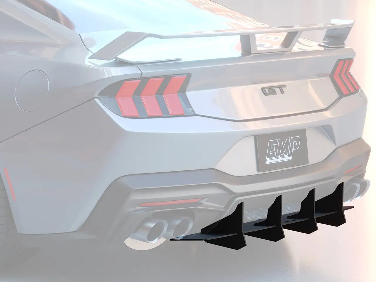 2024+ S650 Mustang EMP Rear Diffuser V3 CENTER SECTION ONLY