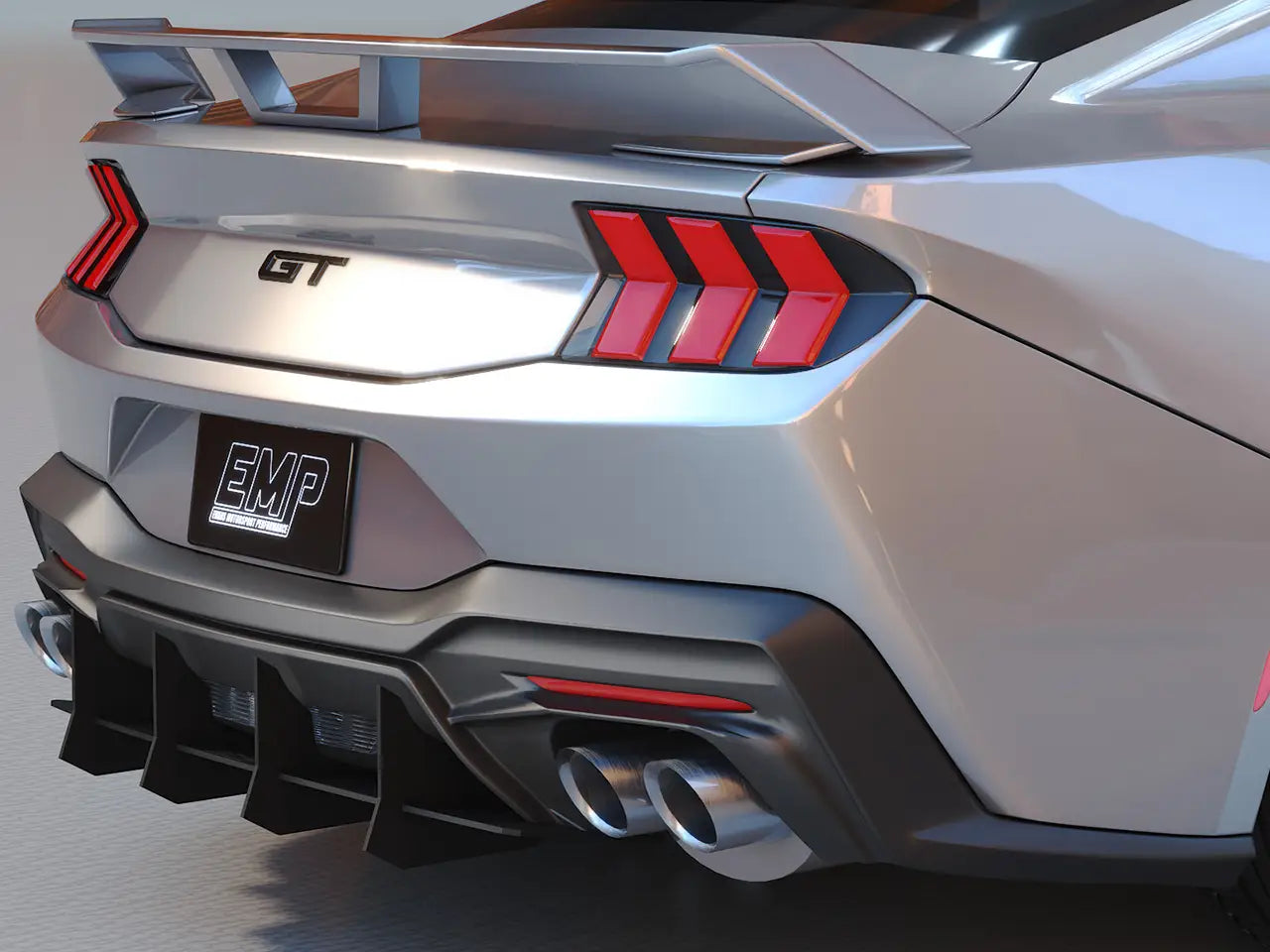 2024+ S650 Mustang EMP Rear Diffuser V3 CENTER SECTION ONLY