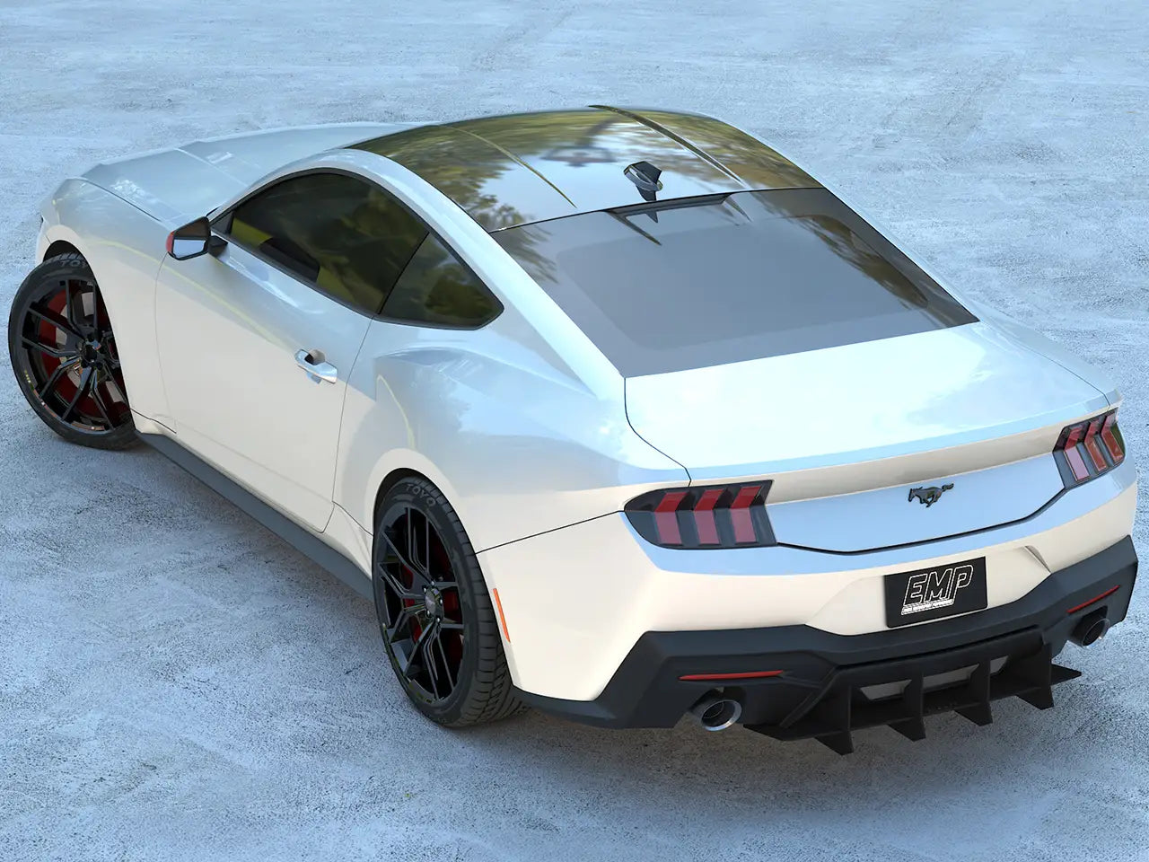 2024+ S650 Mustang EMP Rear Diffuser V3 CENTER SECTION ONLY