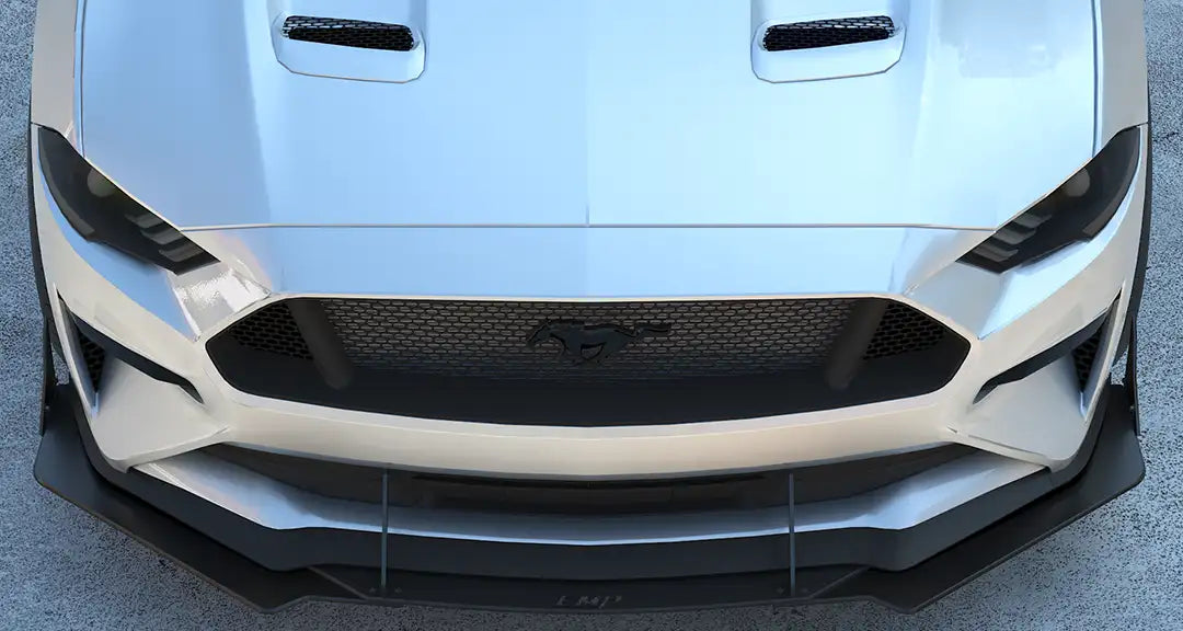 2018-23 S550 Mustang EMP HDPE Front Air Splitter w/ or w/o Wings