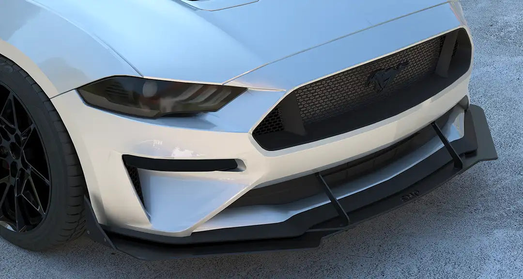 2018-23 S550 Mustang EMP HDPE Front Air Splitter w/ or w/o Wings