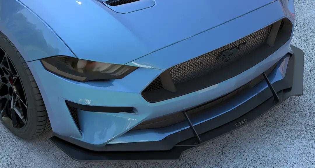 2018-23 S550 Mustang EMP HDPE Front Air Splitter w/ or w/o Wings