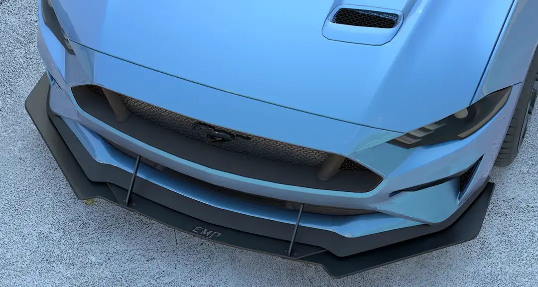 2018-23 S550 Mustang EMP HDPE Front Air Splitter w/ or w/o Wings