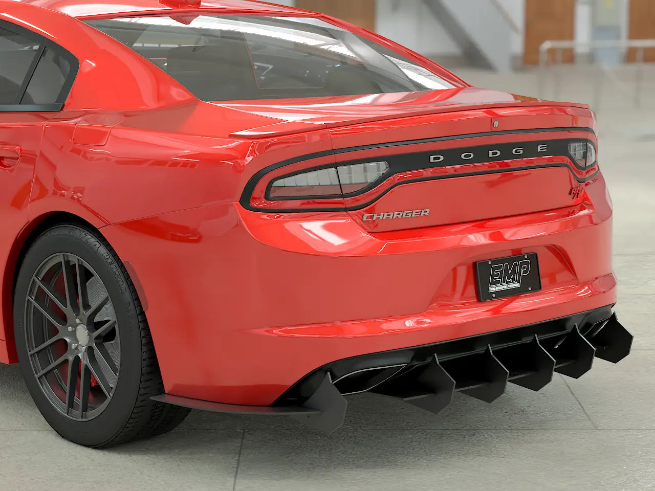 2015-23 Charger EMP Rear Diffuser V1