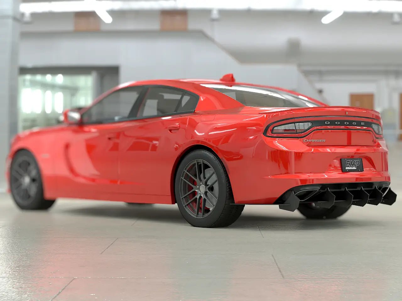 2015-23 Charger EMP Rear Diffuser V1