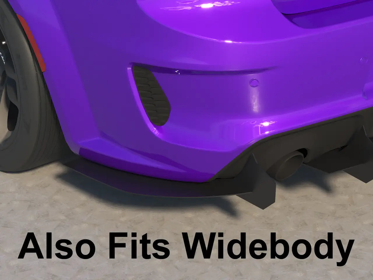 2015-23 Charger EMP Rear Diffuser V1