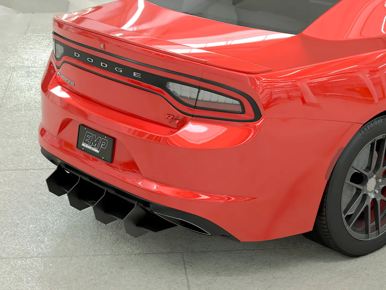 2015-23 Charger EMP Rear Diffuser V1