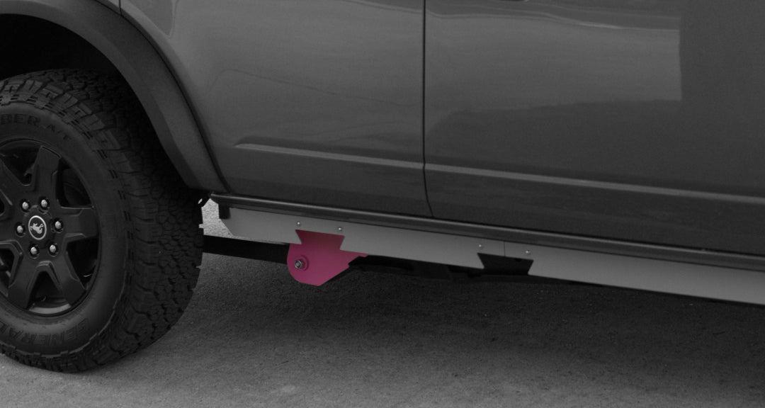 2021-26 Bronco EMP Aluminum Rear Lower Link Mount Covers