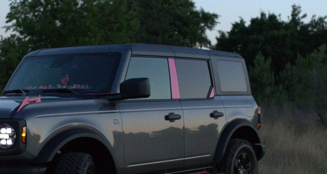 2021-26 Bronco EMP Aluminum Window Trim Accents