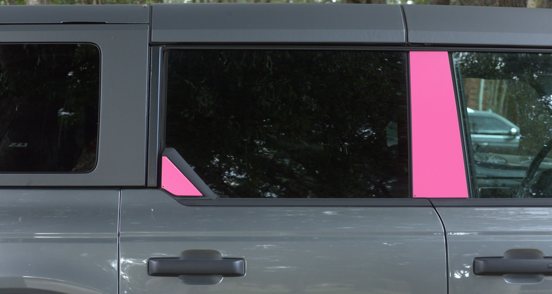 2021-26 Bronco EMP Aluminum Window Trim Accents